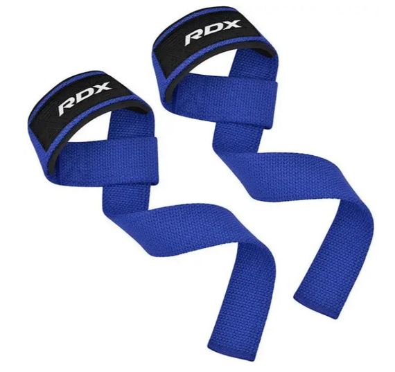 Лямки для тяги RDX W1 Gym Single Strap Blue Plus (WAN-W1U+) | Зображення 4