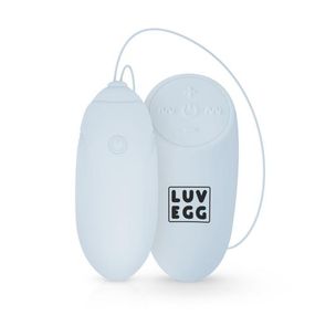 Віброяйце з пультом LUV EGG блакитне