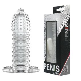 Насадка на пеніс Penis Sleeve, прозора