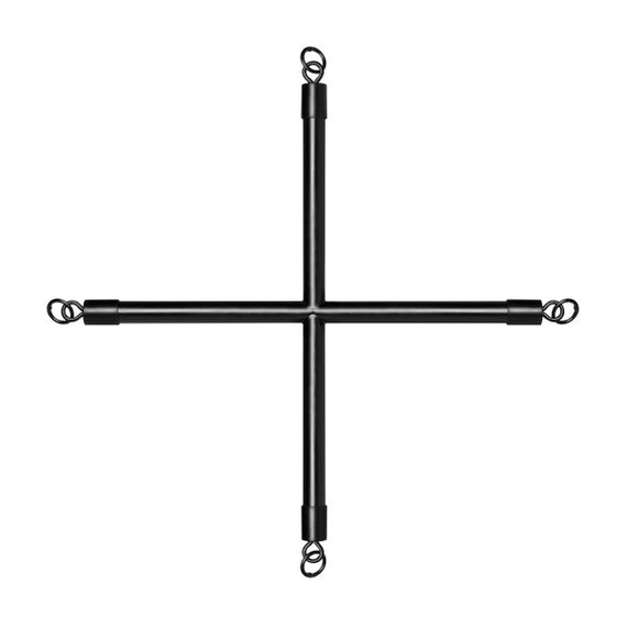Хрестовина Bedroom Fantasies Hog Tie Cross Bar With Cuffs | Зображення 1