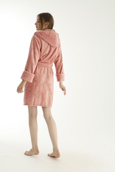 Жіночий халат Nusa 8665 Пудровий, M | Зображення 2