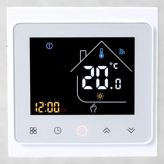 117341 Термостат з ZigBee управлінням Tervix Pro Line для газового/електричного котла, білий | Зображення 1