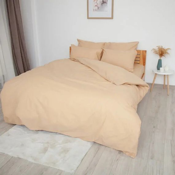 Постільна білизна євро ТЕП Happy Sleep Рим 2-03796_28039 200х215 см бежева | Зображення 2