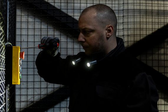 Ліхтар гнучкий на шию акумуляторний, LED | Зображення 1