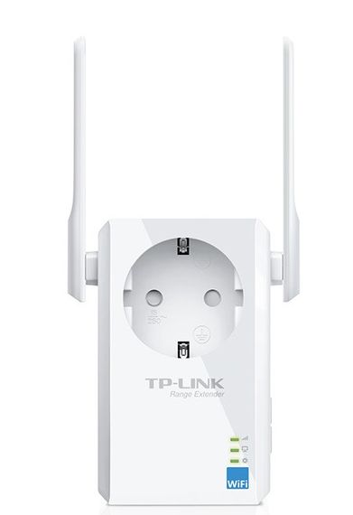 Повторитель Wi-Fi сигнала TP-LINK TL-WA860RE N300 1хFE LAN ext. ant x2 розетка (TL-WA860RE) | Зображення 2