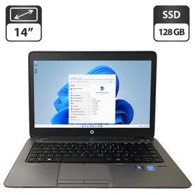 Ноутбук HP EliteBook 840 G1 / 14" (1600x900) TN / Intel Core i5-4300U (2 (4) ядра по 1.9 - 2.9 GHz) / 8 GB DDR3 / 128 GB SSD / Intel HD Graphics 4400 б/в