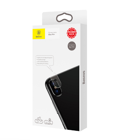 Захисне скло Baseus для камери Apple iPhone X /XS/XS Max (SGAPIPHX-JT02) | Зображення 2