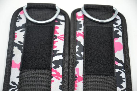 Манжети на щиколотку Павер сістем PS-3470 Ankle Strap Camo Pink/Black | Зображення 9