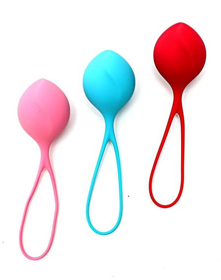 Вагинальные шарики Satisfyer Strengthening Balls (3шт), диаметр 3,8см, вес 62-82-98гр, монолитные | Зображення 1