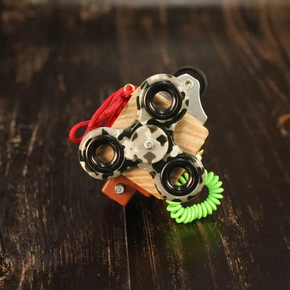 Развивающая игрушка Бизикуб "Дорожный" Temple Group TG200139 5х5х5 см | Зображення 7