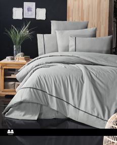 Постельное белье First Choice Ranforce Deluxe 200 х 220 см Alisa Grey