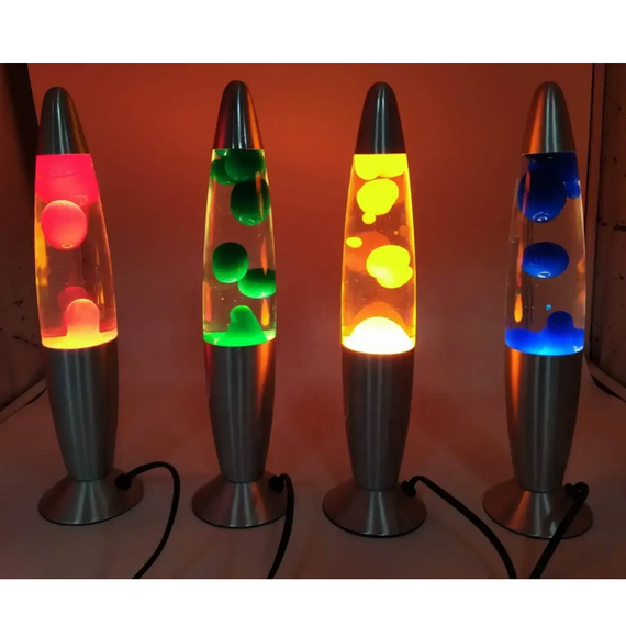 Лава лампа 35 см, нічник світильник, затишна настільна лампа для офісу та будинку | Зображення 3