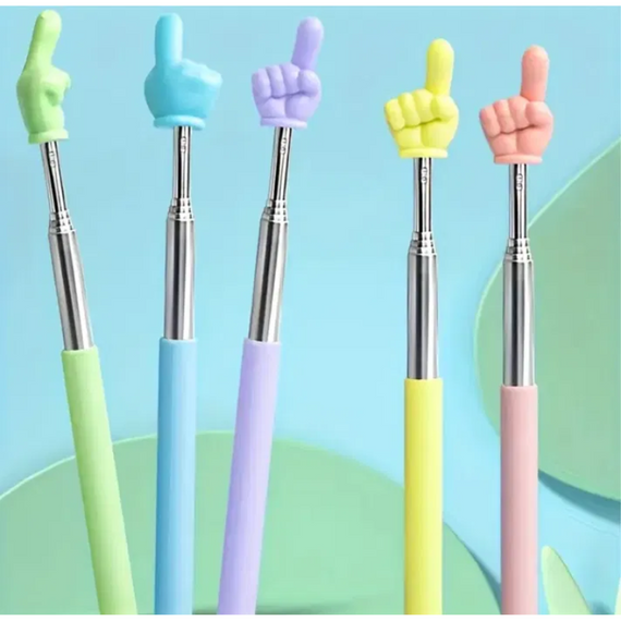 Указка для вчителя, телескопічна портативна указка-тикалка, паличка Пікмі для дітей | Зображення 7