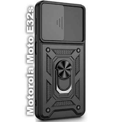 Чехол для мобильного телефона BeCover Military Motorola Moto E32s Black (709967)