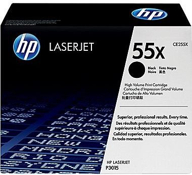 Картридж HP 55X LJ P3015/M521/M525 Black (12500 стр) (CE255X)