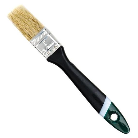 Пензель флейцевий 25*10*38 мм, пластикова ручка INTERTOOL KT-1325 | Зображення 2