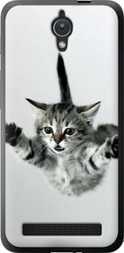 Чехол на Asus ZenFone C ZC451CG Летящий котёнок "2322u-181-17620"