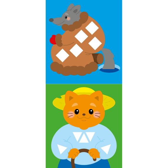 Мозаика из наклеек "Украинские сказки" 166041, 8 страниц | Зображення 2