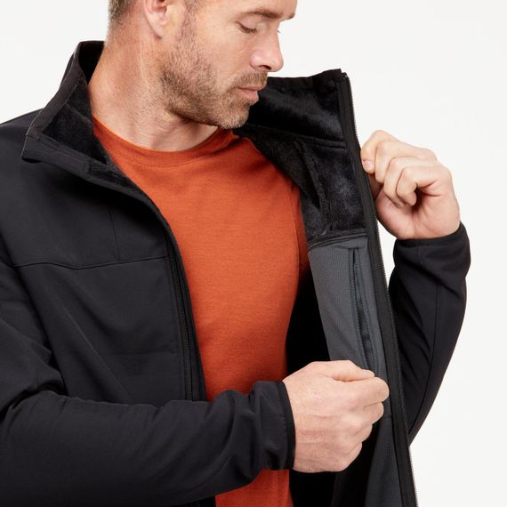 Куртка чоловіча MT100 з софтшелу чорна - 3XL | Зображення 1
