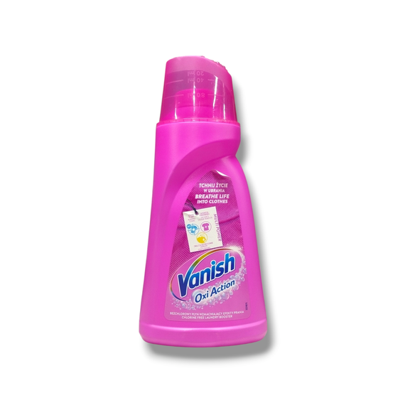 Гель для видалення плям для кольорового 1л Ваніш Vanish oxi action