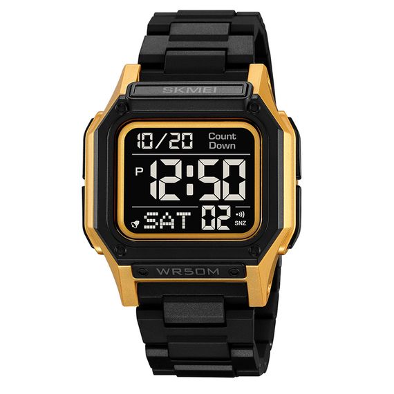 Годинник S2kmei 2264BKGDBK Black-Gold-Black