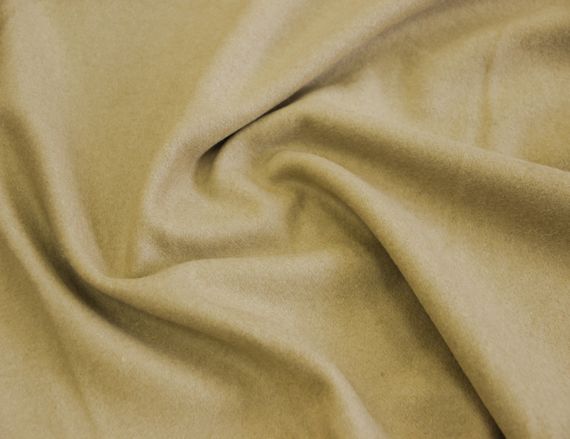 Пальтовая натуральная шерстяная итальянская однотонная ткань цвета кемел CH 160 | Зображення 2