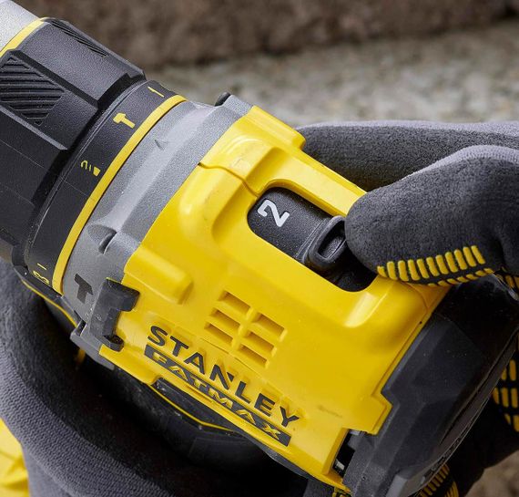 Дрель-шуруповерт ударная аккумуляторная бесщёточная STANLEY FATMAX SFMCD721D2K | Зображення 4