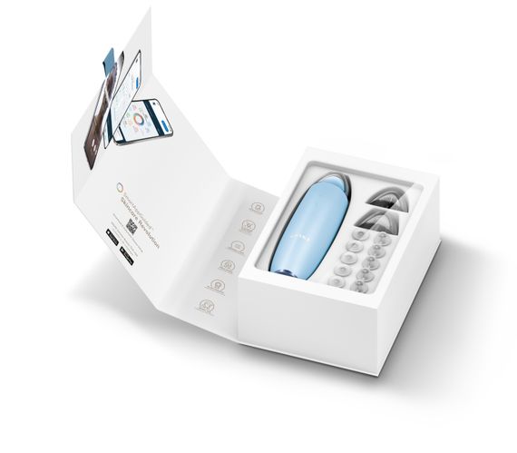 Мікродермабразійний пристрій для видалення чорних цяток GESKE MicroDermabrasion Blackhead Remover 7в1 aquamarine | Зображення 8