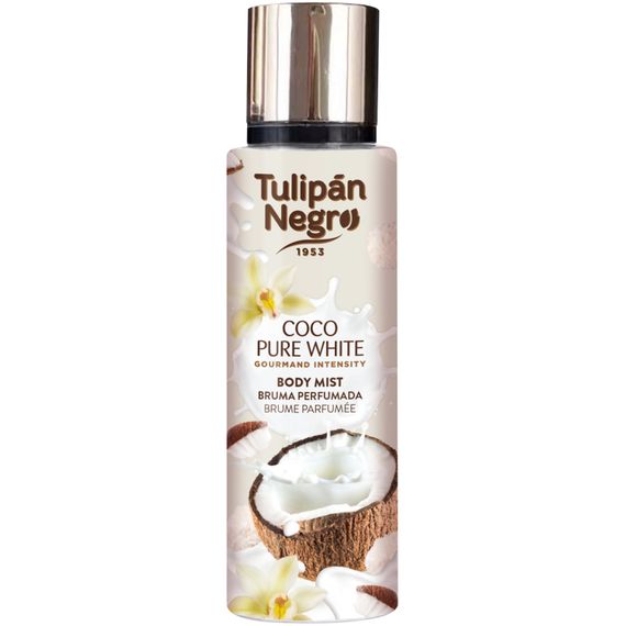 Спрей для тела Tulipan Negro Body Mist - Coco Pure White (250 мл)