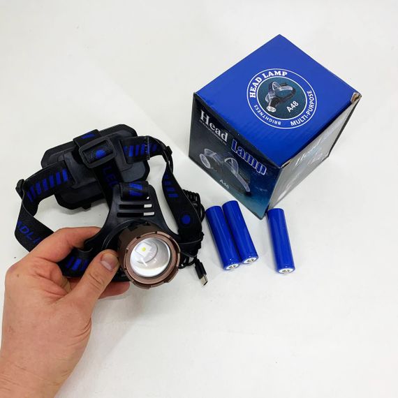 Ліхтар налобний A50-TG, Power Bank 3x18650 | Зображення 7