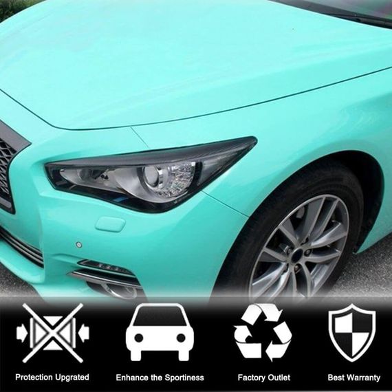 Реснички на фары (для Q50 2014-2017, Карбон) для Infiniti Q50/Q60 | Зображення 1