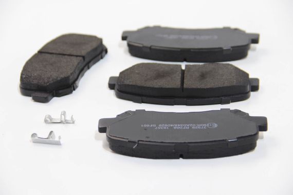 Колодки передні гальмівні Mazda CX-5 11- Akebono, ABS (37929) | Зображення 1