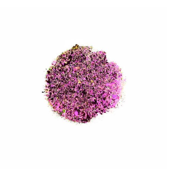 Дуохромні пластівці (блискітки) Рожевий/Зелений (пігменти для очей) Stargazer DUOCHROME FLAKES Pink/Green | Зображення 1