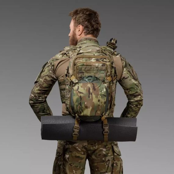 Тактичний рюкзак DP20 Мультикам, військовий рюкзак Ukrarmor укрармор, штурмовий рюкзак ЗСУ страйкбол подорожі 20л MOLLE | Зображення 2