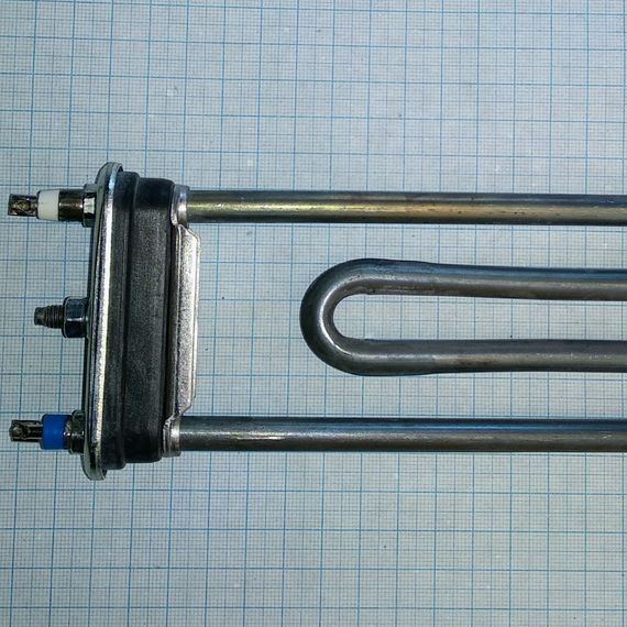 Тэн для стиральной машины 1900w,L-185 с отверстием под термостат,с бортом.Thermowatt(Италия) | Зображення 2