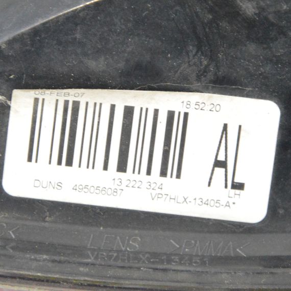 Ліхтар задній лівий Opel Astra H 2004-2010 5-дверний хетчбек Фара стоп задня ліва Опель Астра Н 13222324 | Зображення 4