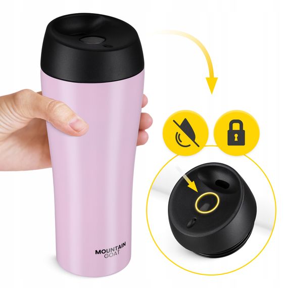 Термокухоль Mountain Goat Travel 0.38 л Pink (P-5905973406925) | Зображення 2