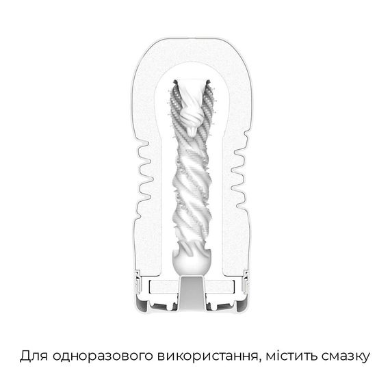 Мастурбатор Tenga Premium Rolling Head Cup з інтенсивною стимуляцією головки | Зображення 5