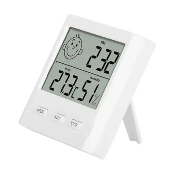 Термометр із гігрометром кімнатний TH108 Білий