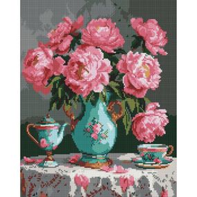 Алмазная мозаика "Нежные цвета" ©sophiia_іllustrations AMO8124, 40х50 см