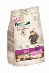 Полнорационный корм для нимф Lolo Pets PREMIUM 1 кг LO-70222