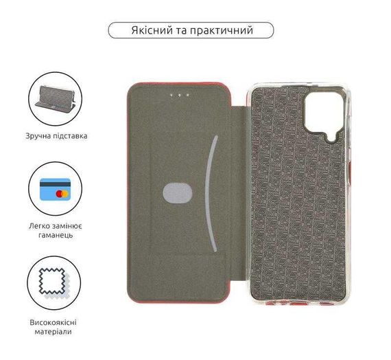 Чохол-книжка G-Case Ranger Series for Samsung A225 (A22)/M325 (M32) Red | Зображення 2
