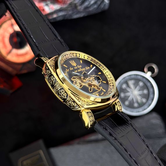 Чоловічий годинник Awarder 021 Де би не був Gold-Black | Зображення 5