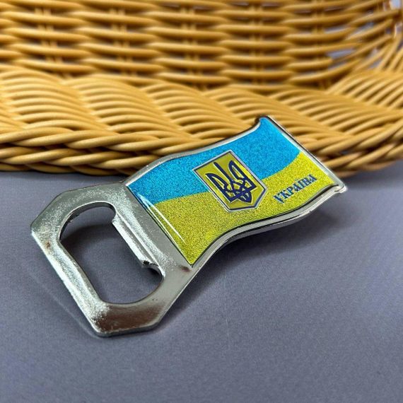 Відкривачка магніт патріотична - в асортименті 7 см | Зображення 2
