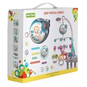 Іграшка-мобіль музичний Baby Team 8563 Різнокольоровий shop (4824428085632)