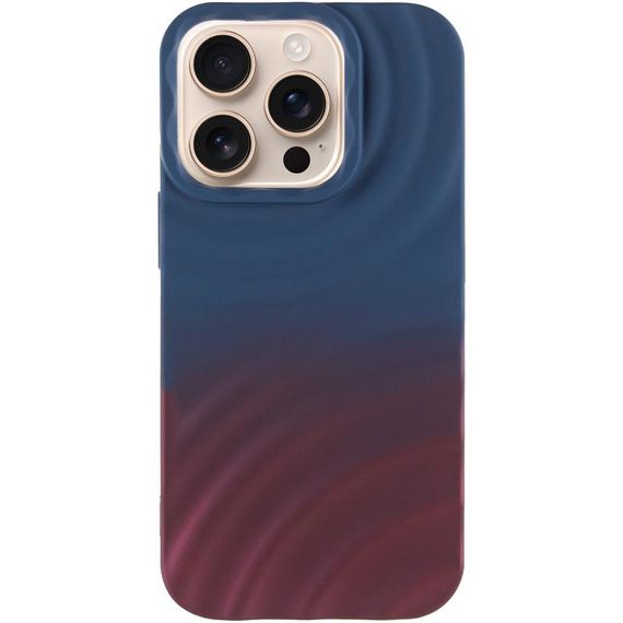Чохол TPU ColorWave для Apple iPhone 15 Pro (6.1") Navy Blue / Plum | Зображення 1