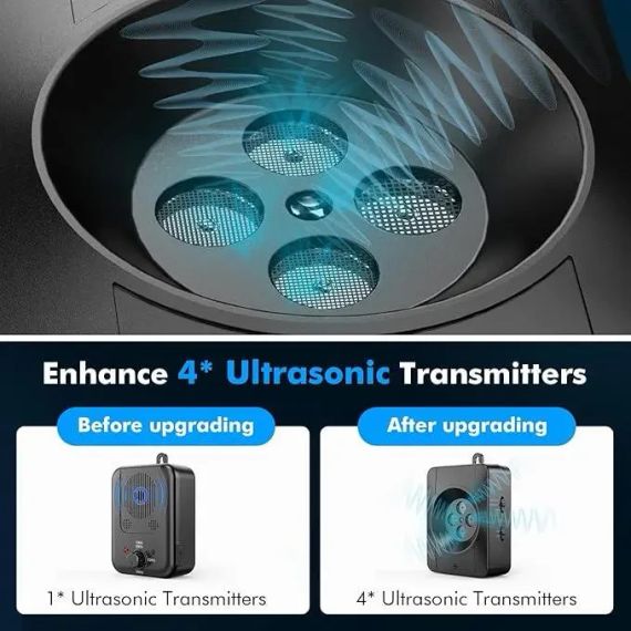 Антилай ультразвуковий із 3 регульованими рівнями, Пристрій проти гавкання собак Anti Barking Device Enhance | Зображення 5
