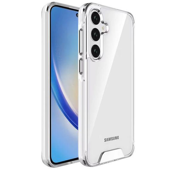 Чохол TPU Space Case transparent для Samsung Galaxy A34 5G Прозорий