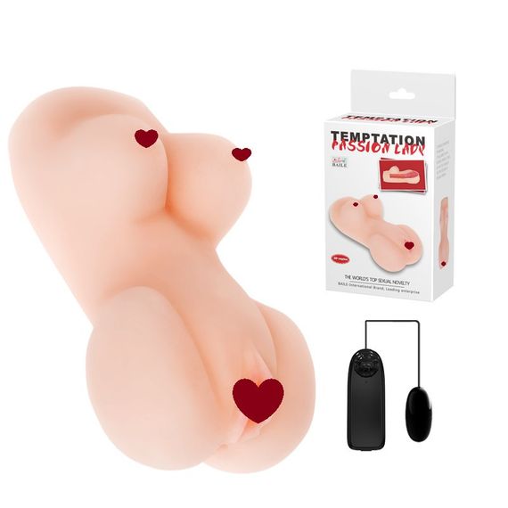 Мастурбатор-Вагіна з вібрацією Temptation PASSION LADY, BM - 009036 Sex Aura