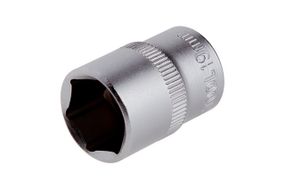 Головка шестигранная Intertool - 19мм x 1/2" матовая (ET-2019)